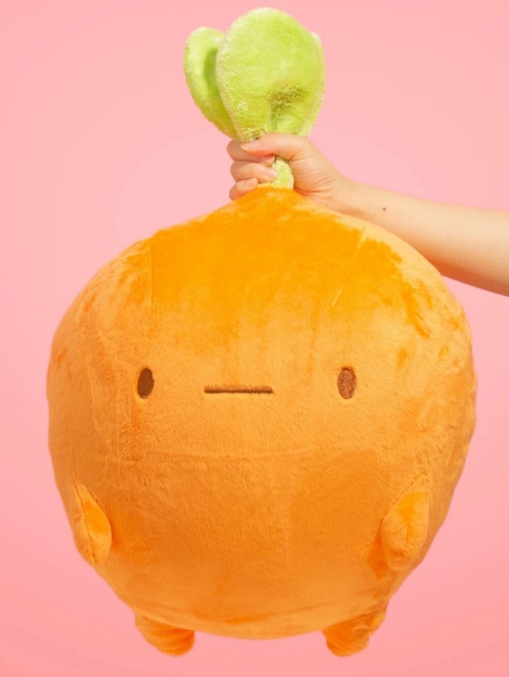 Fluffnest PuffPals Carl the Carrot Large 18" Plush Authentic Rare BRAND NEW!!!
